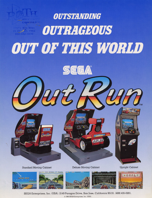 Out Run (deluxe sitdown) (Enhanced Edition v1.0.3) Game Cover